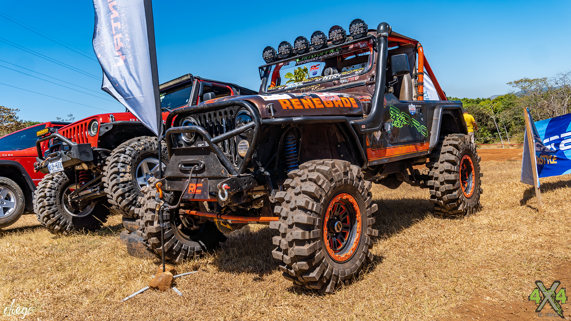 Más de 200 Jeep se reúnen en la primera Invasión Jeep en Costa Rica